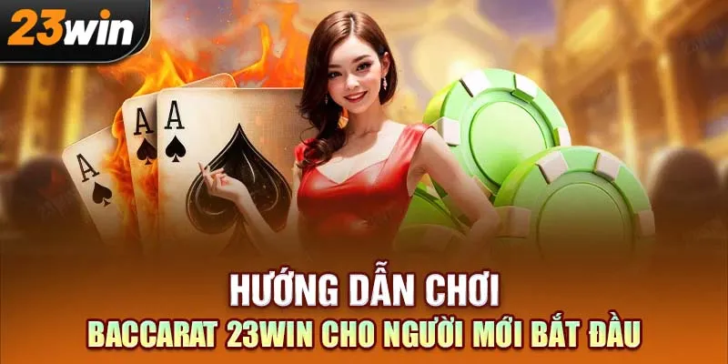 Hướng dẫn chơi Baccarat 23Win cho người mới bắt đầu