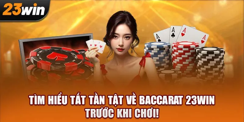 Tìm hiểu tất tần tật về Baccarat 23Win trước khi chơi!