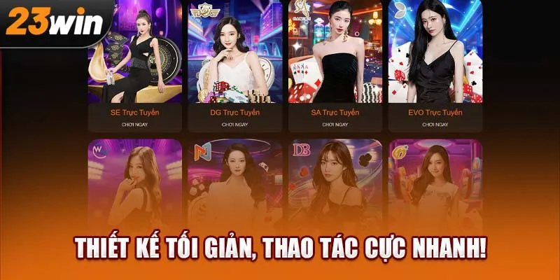 Thiết kế tối giản, thao tác cực nhanh!