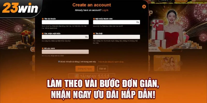 Làm theo vài bước đơn giản, nhận ngay ưu đãi hấp dẫn!