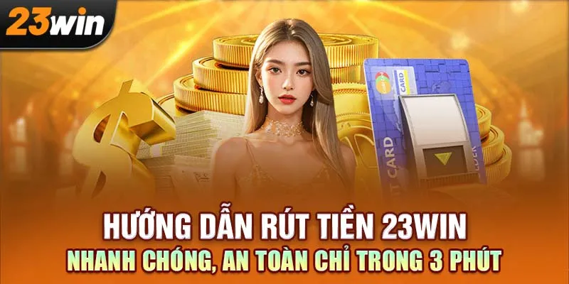 Hướng Dẫn Rút Tiền 23Win Nhanh Chóng, An Toàn Chỉ Trong 3 Phút